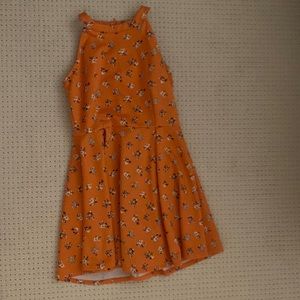 white dress with flowers from Copper Key.